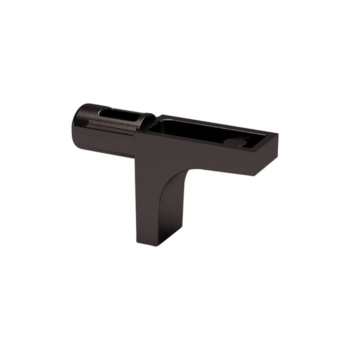 Hafele Shelf Support K-Line with 1 Pin 5 Black Nickel