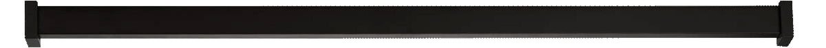 Hafele Side Bracket for Hanger Rail Black