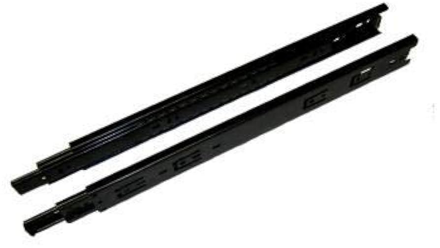 Hafele Soft Close Tele Runner 30Kg Black