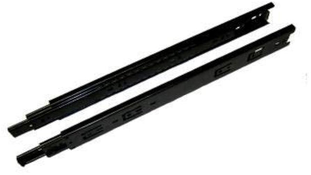 Hafele Soft Close Tele Runner 30Kg Black