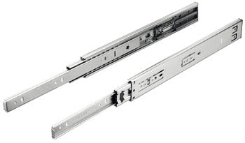 Hafele Soft Close Tele Runner 30Kg Zinc