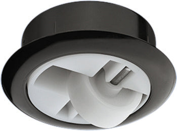 Hafele Swivelling Castor for Flush Mounting Plastic Black 54mm 50Kg