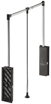 Hafele Wardrobe Lift 15Kg 870-1190mm Black