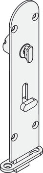 Hafele Weatherfold Flush Bolt Lock Stainless Steel