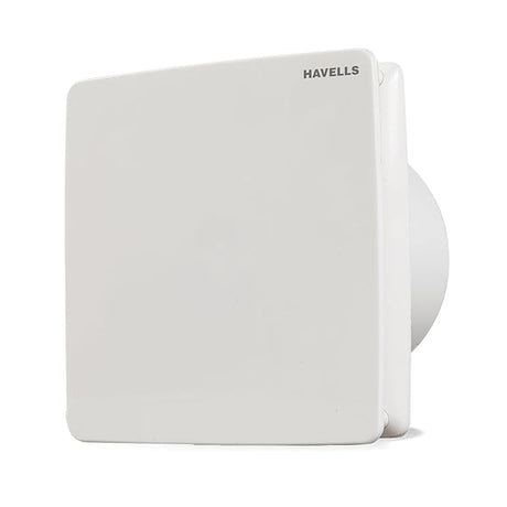 White Havells exhaust fan on a white background