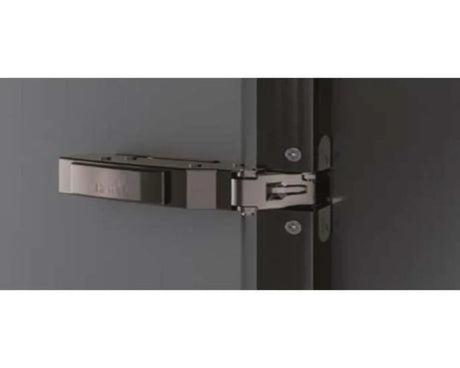 Hettich Obsidian Black Sensys 8638i Aluminium Profile Hinge