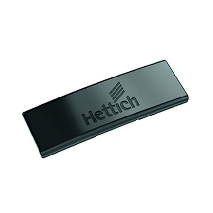 Hettich Obsidian Black Sensys "Hettich" Brand Cover Cap
