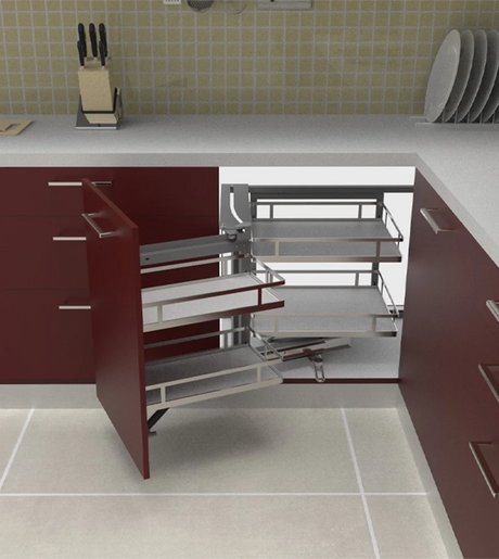 Godrej Magic Corner - Chrome Finish