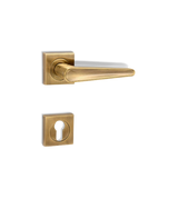 Godrej NEH19 200mm Door Handle Set 2C - Satin Steel