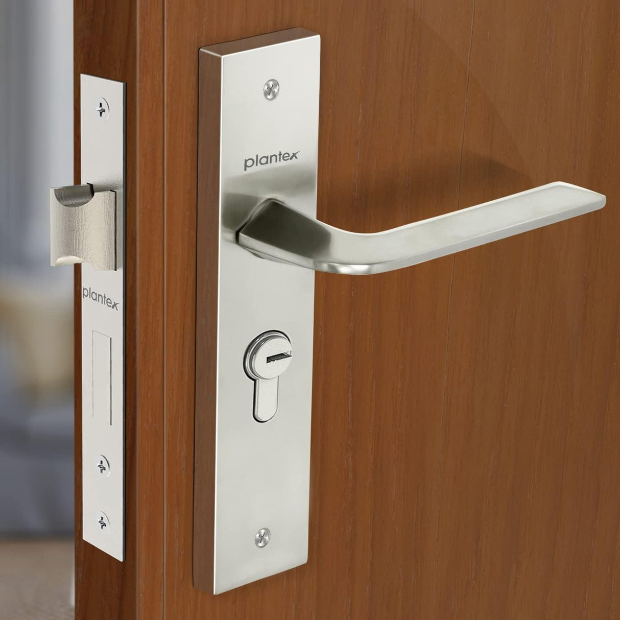 Godrej NEH17 240mm Door Handle Set 1CK - Antique Brass