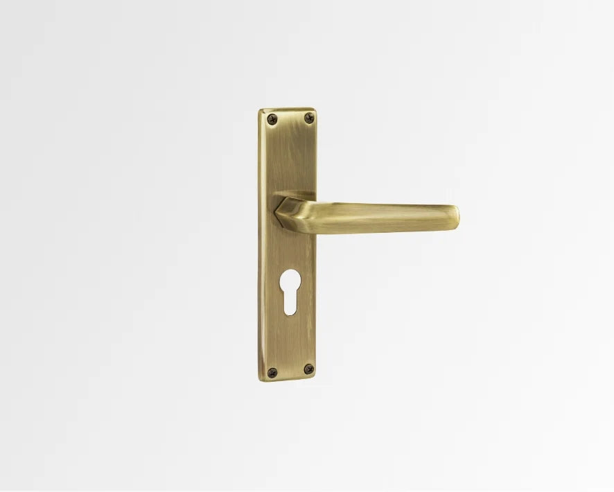 Godrej NEH20 240mm Door Handle Set 1CK Black Nickel