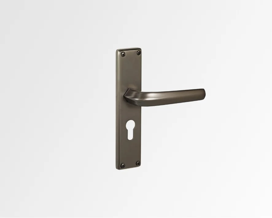 Godrej NEH20 240mm Door Handle Set 2C Black Nickel