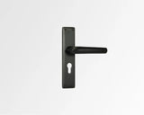 Godrej NEH20 240mm Handle & Lock Combo Satin Steel
