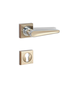 Godrej NEH20 240mm Handle & Lock Combo Satin Steel