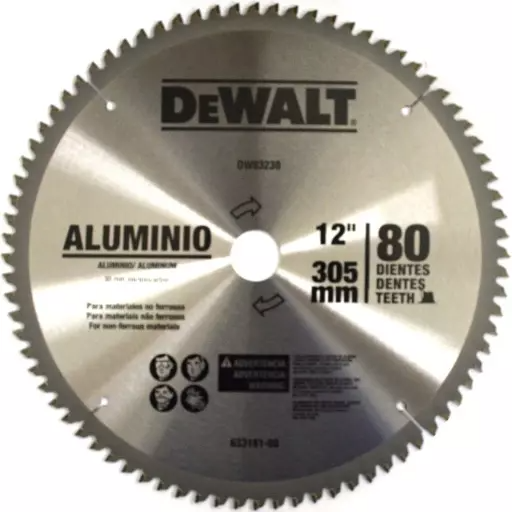 Dewalt 304.8x25 mm 80 Teeth Circular Saw Blade, DW03230-IN