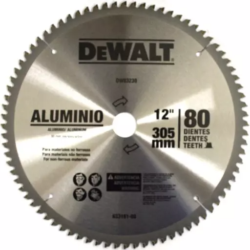 DeWalt DW03230 305mm 80T Circular Saw Blade