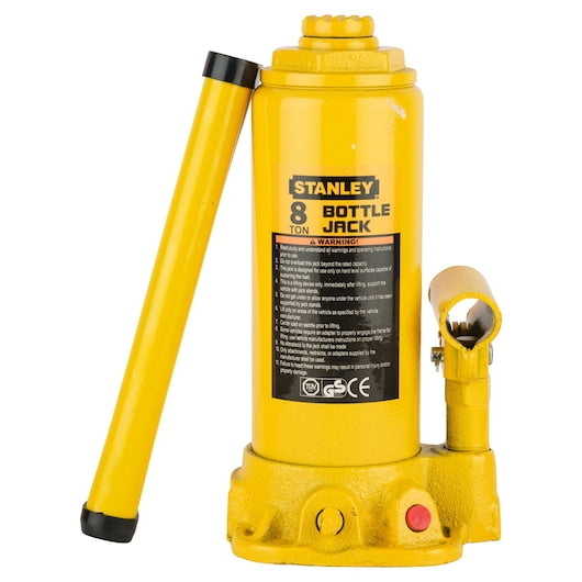 Stanley 8 Ton Capacity Hydraulic Bottle Jack