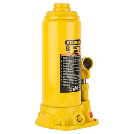 Stanley 8 Ton Capacity Hydraulic Bottle Jack