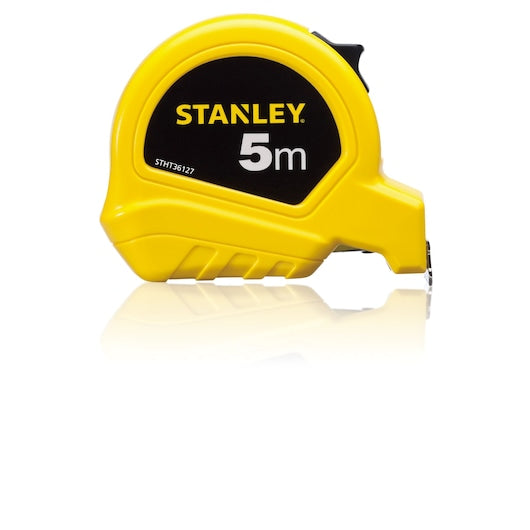 Stanley 5Mtr x 19mm Width Plastic Short Measuring Tape