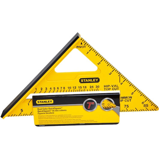Stanley 185mm Dual Color Quick Square