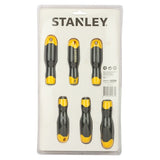 STANLEY 6PC CUSHION GRIP SCREWDRIVER SET