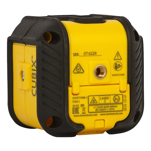 Stanley Cubix Red Beam Cross Line Laser Level