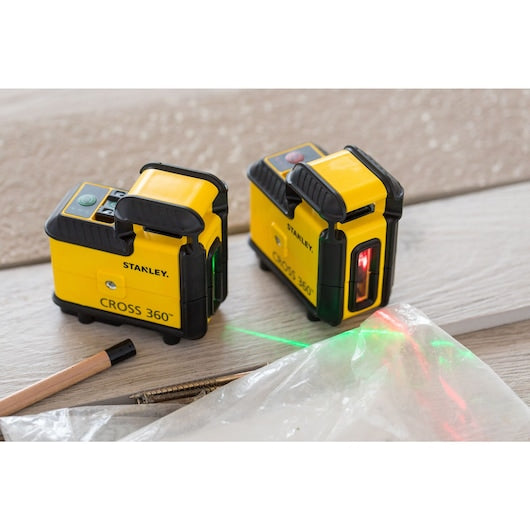 Stanley Cross 360 Red Beam Line Laser Level