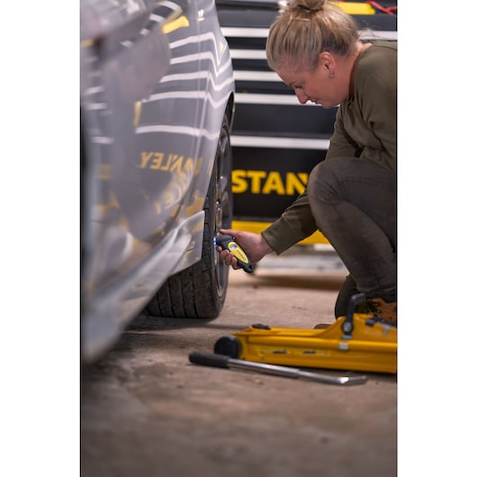 Stanley Digital Tyre Gauge with LED for Cars/Bikes