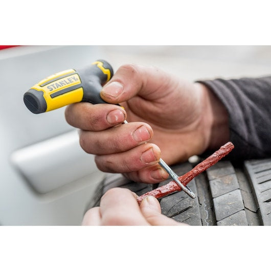 Stanley Flat Tubeless Tyre Repair Kit for Cars/Bikes