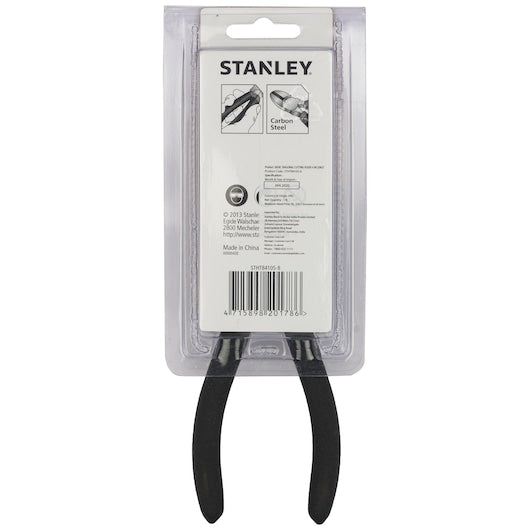 Stanley BASIC DIAGONAL CUTTING PLIERS 6" LENGTH