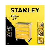 Stanley 27 inch / 4 Drawer Metal Cabinet