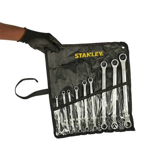 STANLEY 9 PC Offset Ring Spanner Set