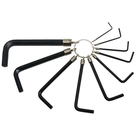 Stanley Hex Key Set Black Finish - Tools Warehouse