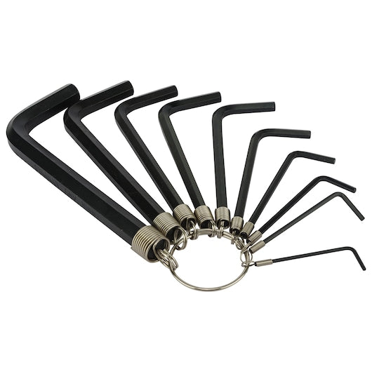 Stanley Hex Key Set Black Finish - Tools Warehouse