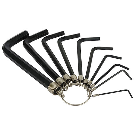 Stanley Hex Key Set Black Finish - Tools Warehouse