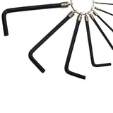 Stanley Hex Key Set Black Finish - Tools Warehouse