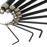 Stanley Hex Key Set Black Finish - Tools Warehouse