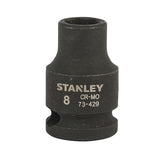 Stanley 8 mm 3/8" Sq. Drive Impact Socket (ANSI)