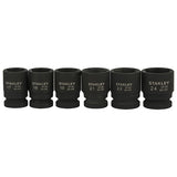 Stanley 13 Pcs Standard Impact Socket Set (1/2 Inch Sq. Drive)