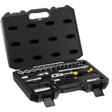 Stanley 20-Pc 1/2" Pear Head Ratchet Set (Metric)