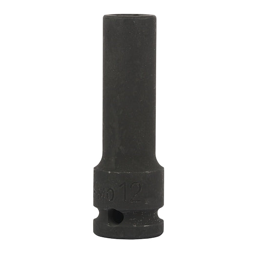 Stanley 12 mm, 1/2 Inch Sq. Drive Impact Deep Socket 6 Point