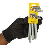 STANLEY 9PC LONG TORX KEY SET (T10 TO T50)