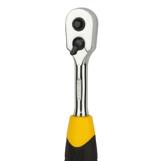 Stanley 1/4" Drive Metal Pear Head Quick Ratchet