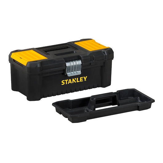 Stanley 12.5 Inch Essential Tool Box with Metal Latch