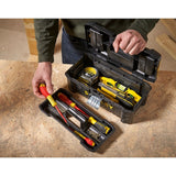 Stanley 12.5 Inch Essential Tool Box with Metal Latch