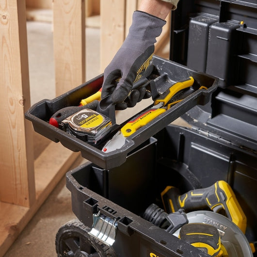 Stanley 50 L Essential Rolling Tool Chest With Metal Latches