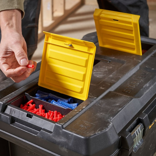 Stanley 50 L Essential Rolling Tool Chest With Metal Latches