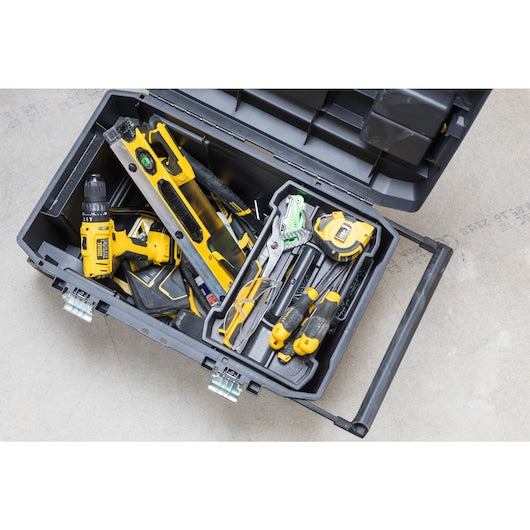 Stanley 50 L Essential Rolling Tool Chest With Metal Latches