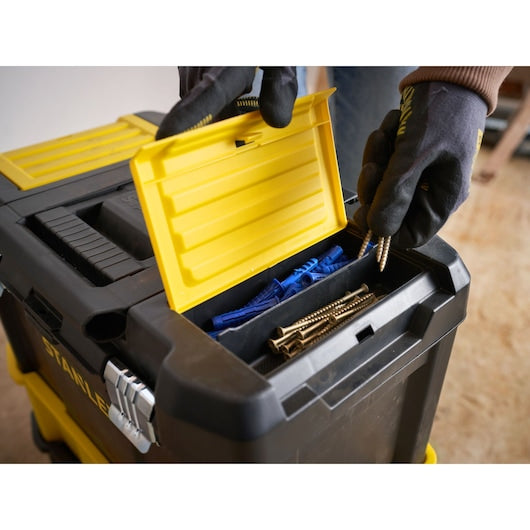 Stanley 3 IN 1 Essential Rolling Workshop With Metal Latches