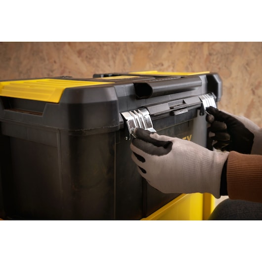 Stanley 3 IN 1 Essential Rolling Workshop With Metal Latches